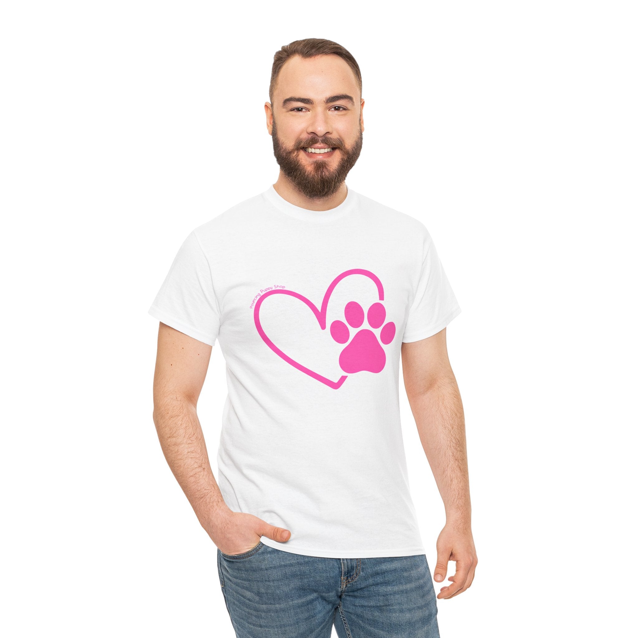 Pouncing Puppy Pawprint T-Shirt!
