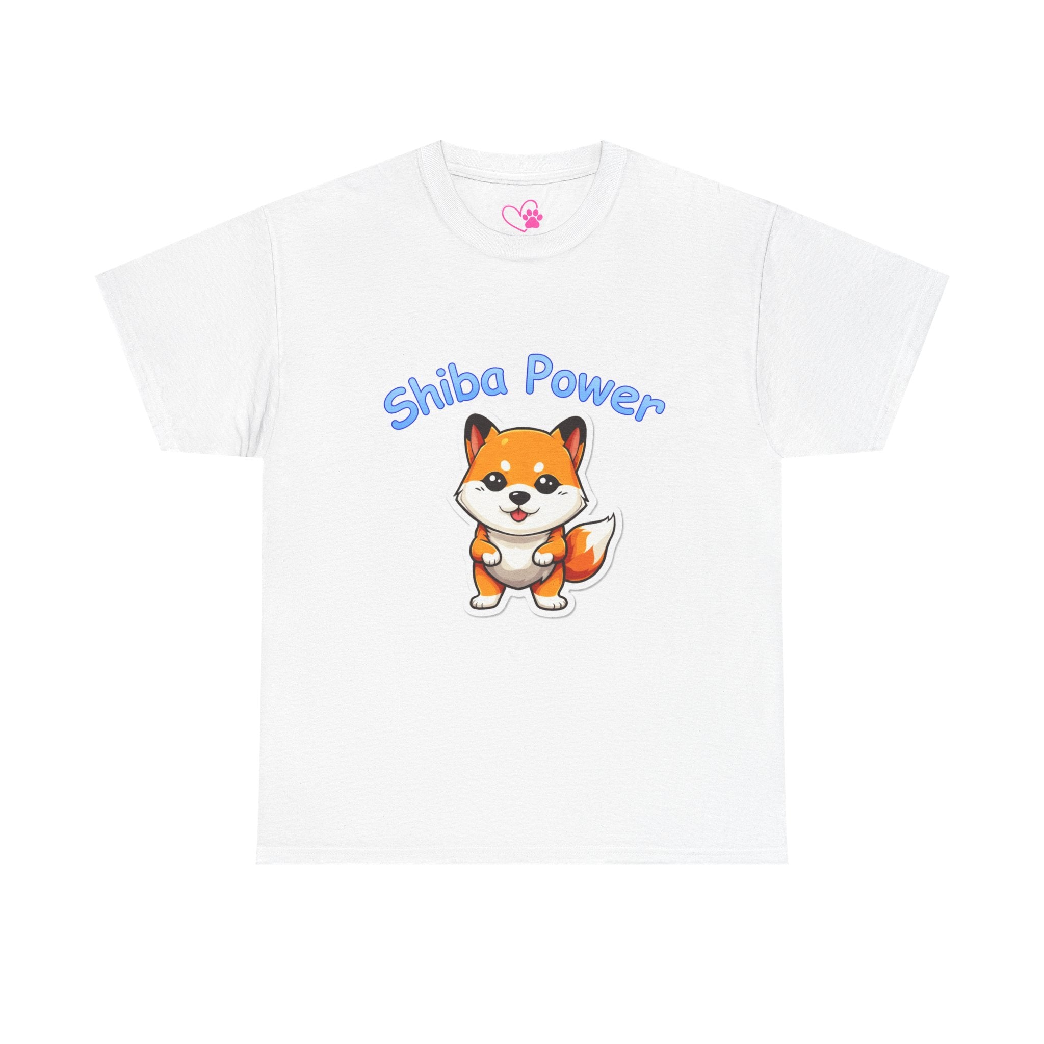 SHIBA POWER Pouncing Puppy T-Shirt!