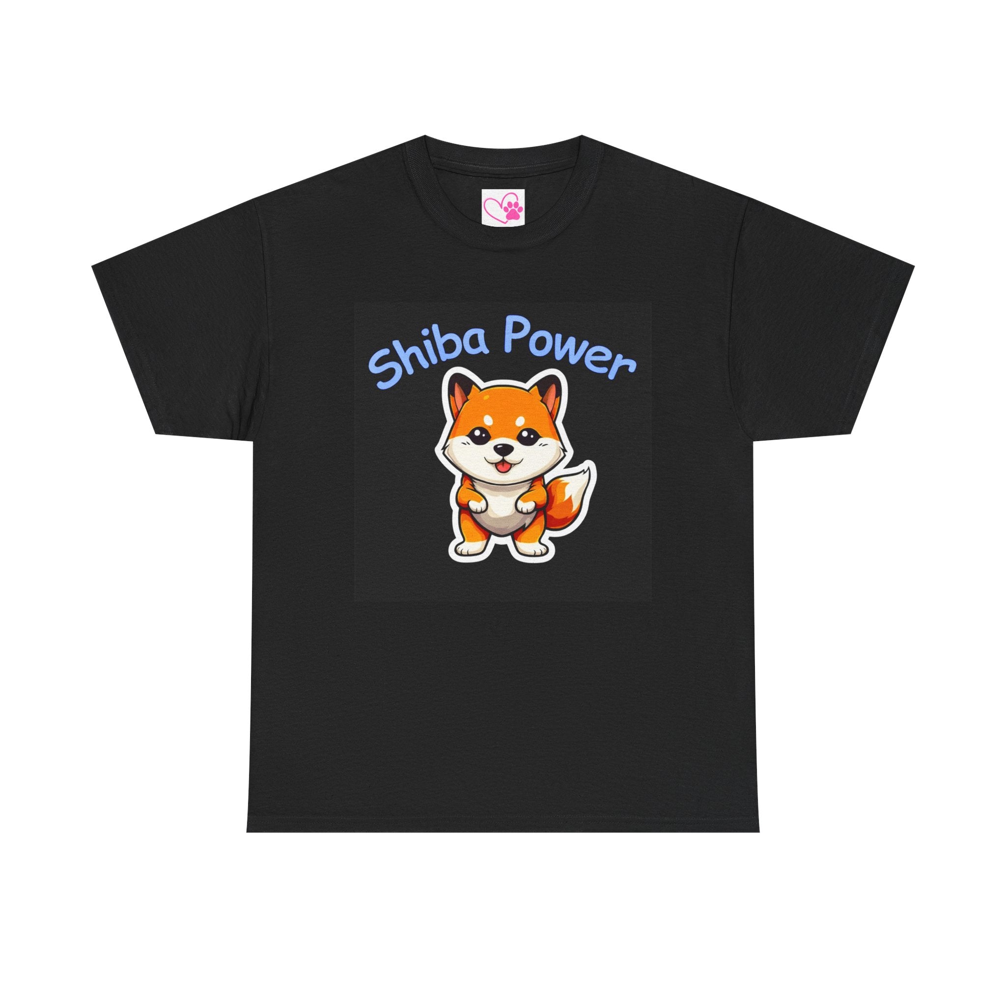 SHIBA POWER Pouncing Puppy T-Shirt! (B)