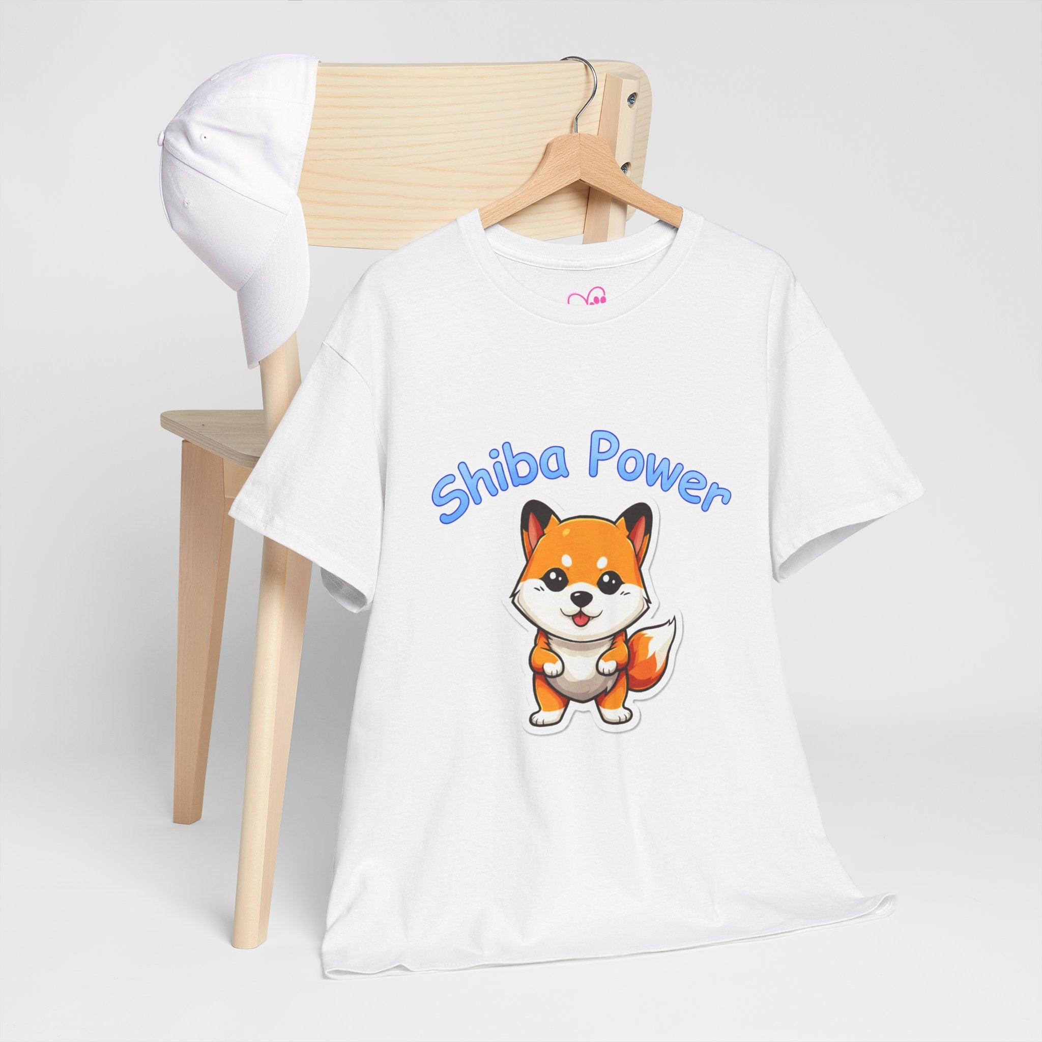 SHIBA POWER Pouncing Puppy T-Shirt!
