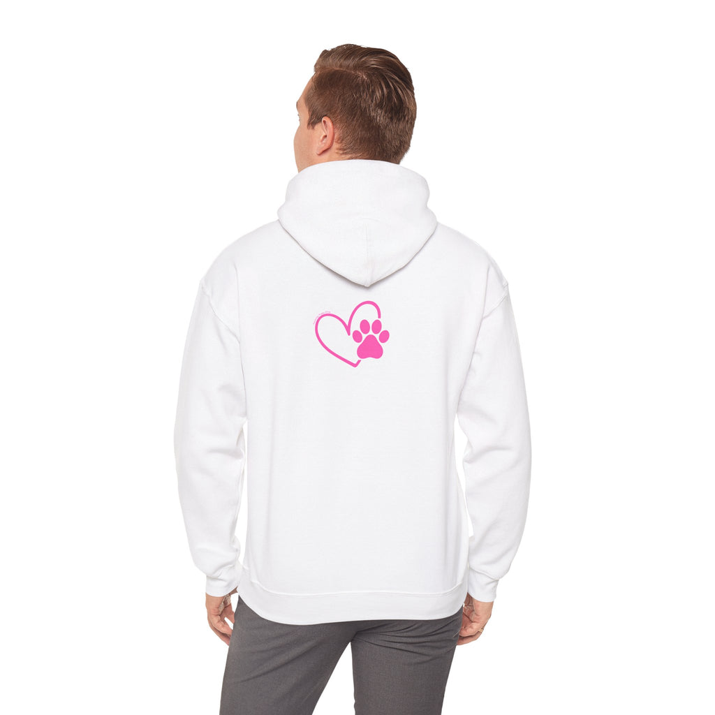 Pouncing Puppy Pawprint Hoodie!